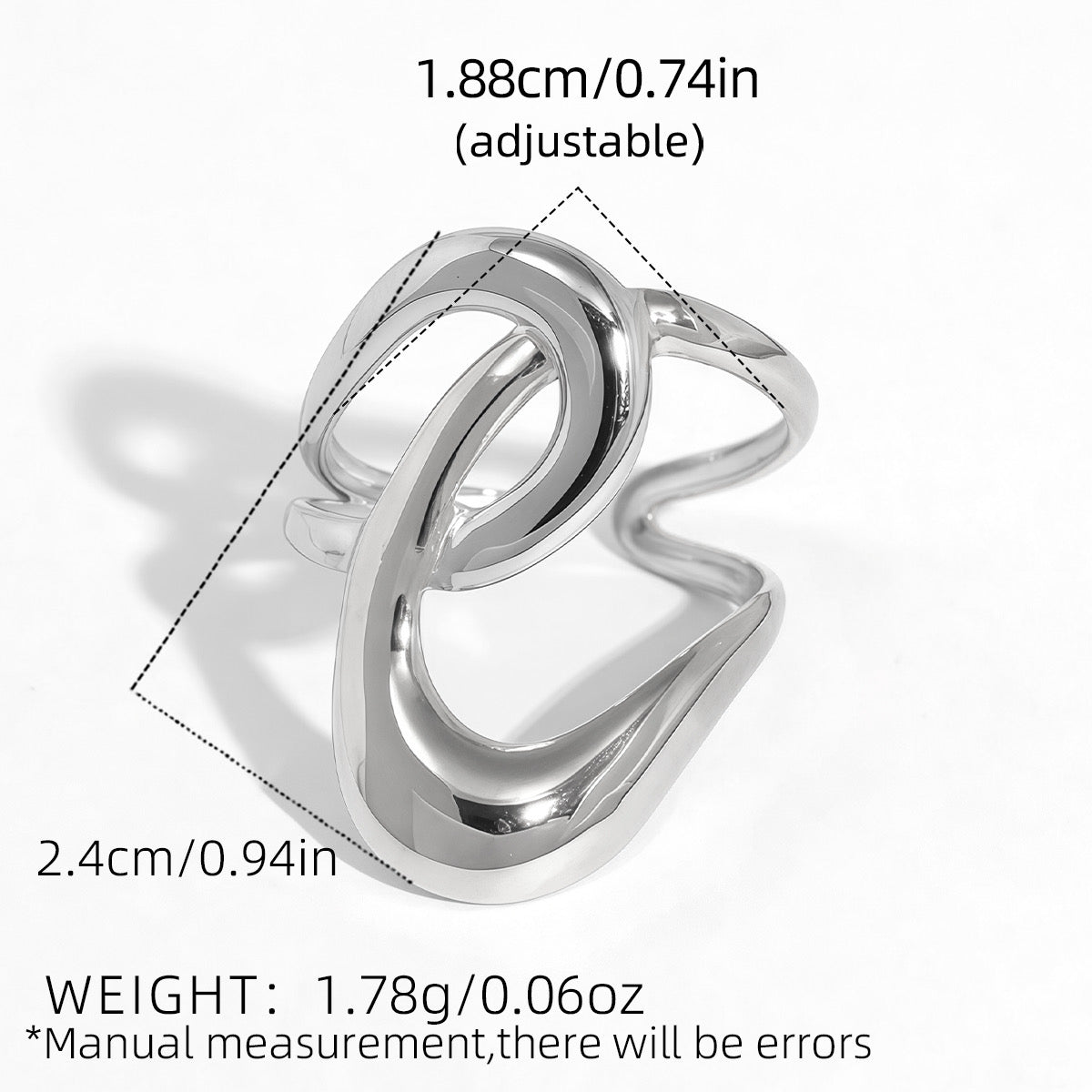 Δαχτυλίδι Livia thumb ring, επιλογή χρώματος
